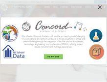 Tablet Screenshot of concordpetoskey.com